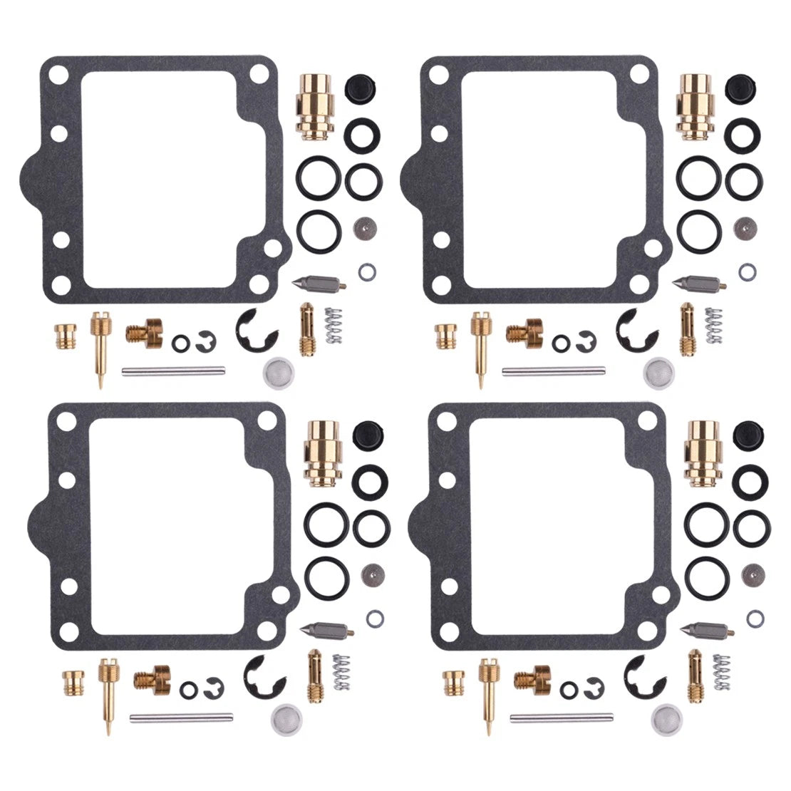 Carburetor Repair Conversion Kit Set of 4 for Suzuki GS850G GS850GL (1980-1983)