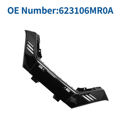 Upper Bumper Grille for Nissan Rogue Sport Chrome Black (2017-2022)