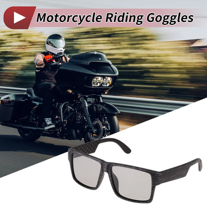 1Pc Motorcycle Gray Lens Black Frame Tri-acetel Cellulose for Motorcycle