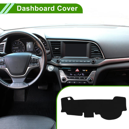 Dashboard Cover for Honda N-WGN JH3/JH4 2019-2024 Black 1 x Anti-Slip