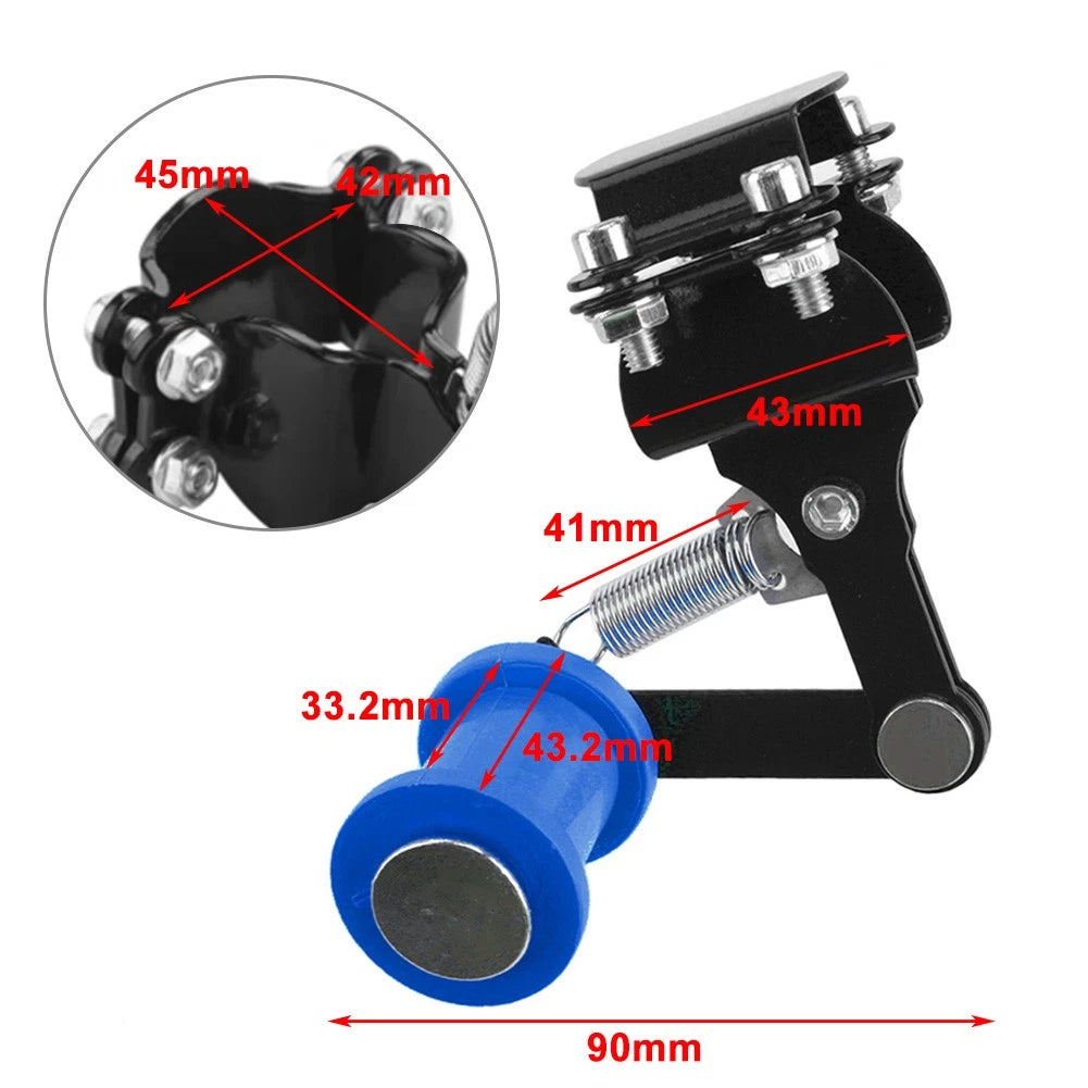 Chain Tensioner & Roller Adjuster for Motorcycle ATV Dirt Bike Red Yellow