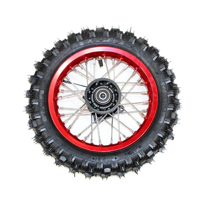 10" Front Wheel Rim & Knobby Tire for PIT PRO Trail Dirt Bike