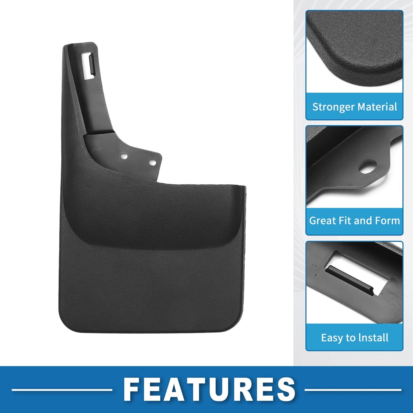 Mud Flap Splash Guard for Ford F150 (2022-2024)