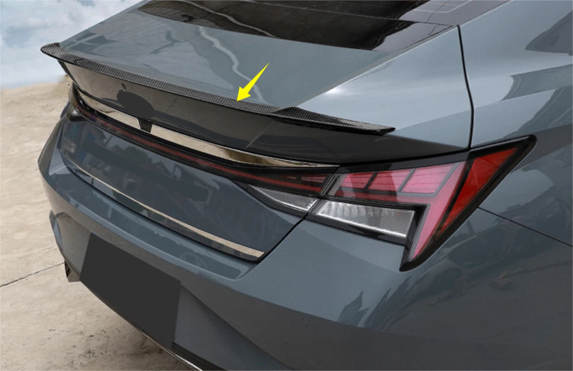Carbon Fiber Spoiler Wing for 2021-2024 Hyundai Elantra Sedan (2021-2024)
