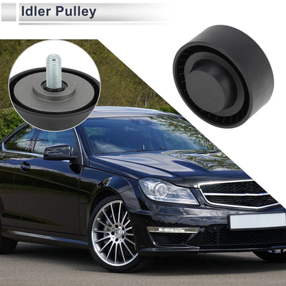 Drive Belt Idler Pulley for BMW X2 (2017-2023) - Black 1 x Pulley