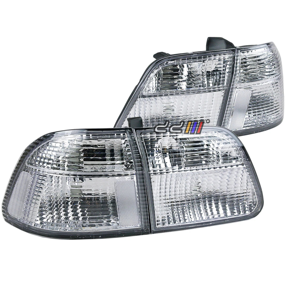 Clear White Rear Tail Light for Honda Civic EJ EK EK3 EK4 4DR (1999-2000)