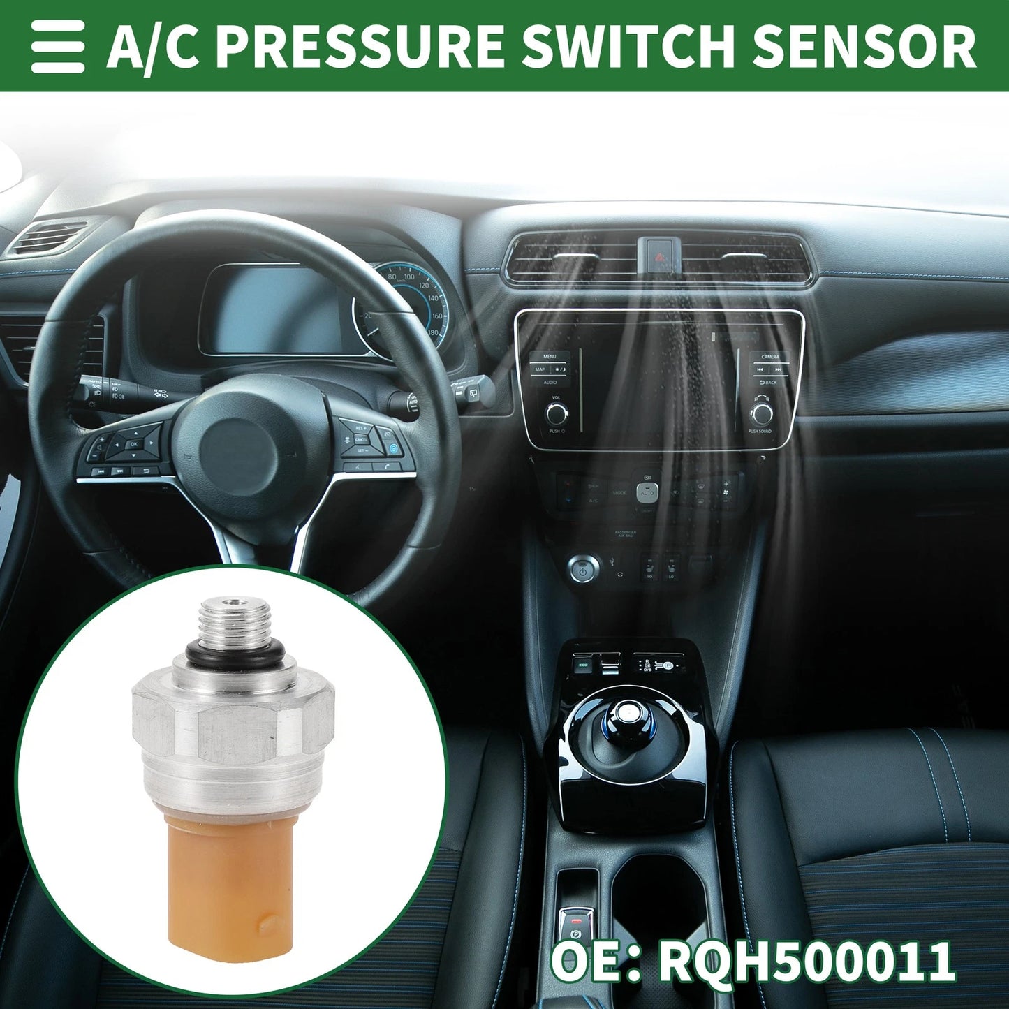 A/C Pressure Switch Sensor for Land Rover Discovery IV (2010-2016) 1 Pcs