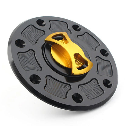 Fuel Gas Tank Cap Cover for Kawasaki Ninja 500, ZX-6, ZX-7, ZX-9, ZRX-1100 (1994-2003)