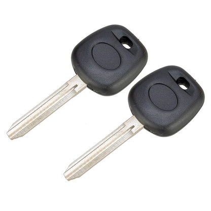 2 x Key Blank Housing for Toyota Highlander, Corolla, Camry, Solara (2001-2023)