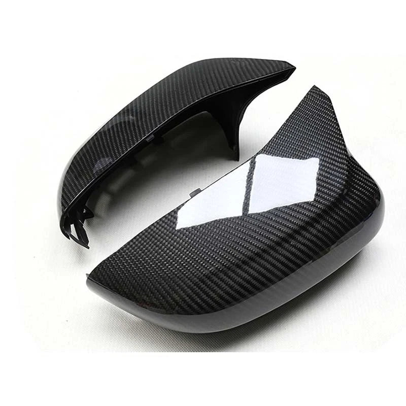 Full Carbon Fiber Replace Side Mirror Cover Caps for BMW M8 F91 F92 F93 2020-22