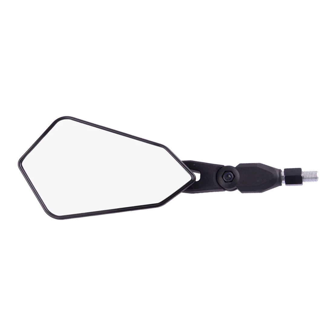 Folding 10mm Motorcycle Exterior Mirrors for Yamaha, Honda, Suzuki, Kawasaki