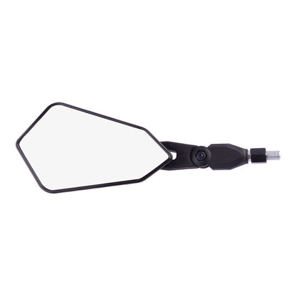 Folding 10mm Motorcycle Exterior Mirrors for Yamaha, Honda, Suzuki, Kawasaki