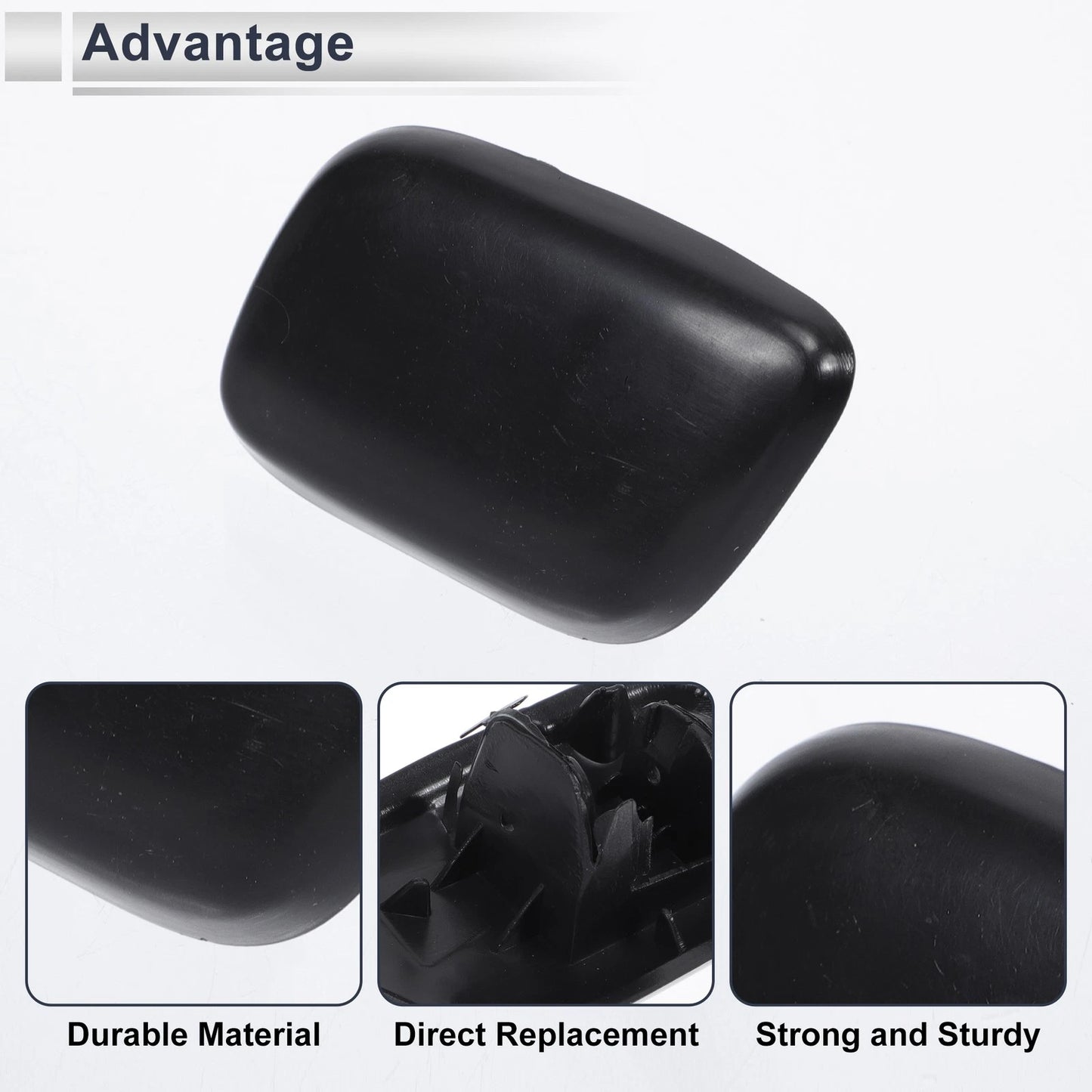 Bumper Headlight Washer Nozzle Cover for Volvo S80 (2009-2015)