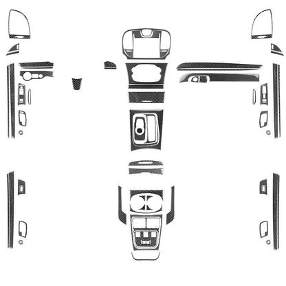 Real Carbon Fiber Interior Full Set Cover Trim Kit for Chrysler 300 2011-2023