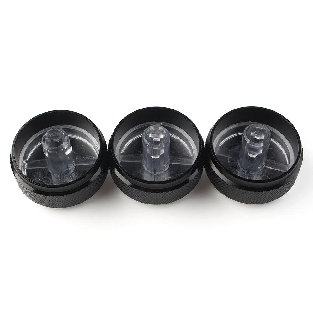 A/C Control Switch Knob Covers for Mazda 3 M3 (2004-2009) - 3 x Items