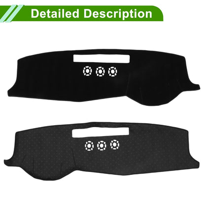 Dashboard Cover Mat for Volvo XC90 (2015-2020) - Black 1 Set
