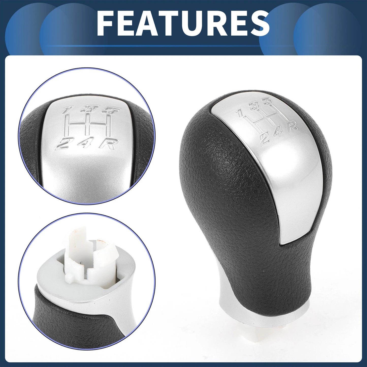5 Speed Gear Shift Knob for Honda Civic (2012-2015)