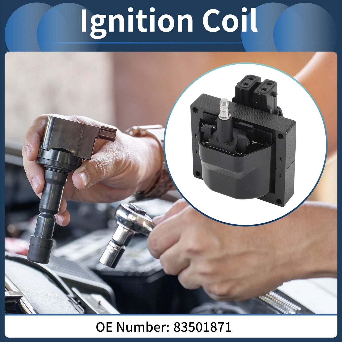 Ignition Coil Pack for Jeep Cherokee (1973-1986)
