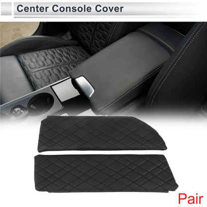 Car Center Console Cover for BMW 5 Series (2018-2023) - Black Storage Bag