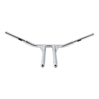 Chrome Rise 1-1/4 T-Bar Handlebar for Harley Road King Softail Deluxe