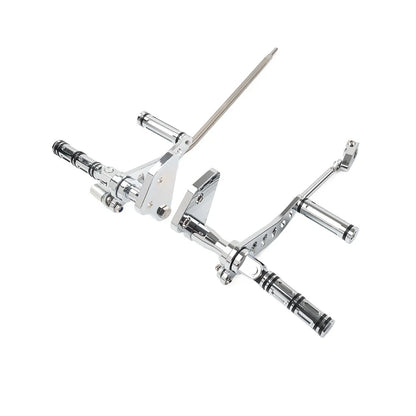 Chrome Forward Controls Footpegs & Levers for Harley Dyna Low Rider (2006-2017)