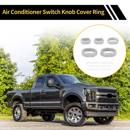 Air Conditioner Volume Switch Knob Cover Ring for Ford Maverick (2022)