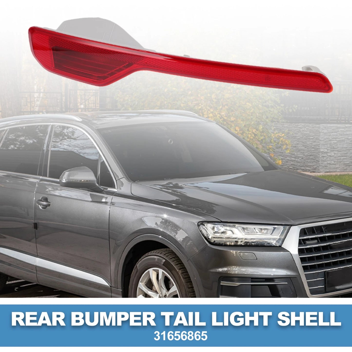 Left Rear Bumper Tail Light Shell for Volvo XC40 (2018-2023)