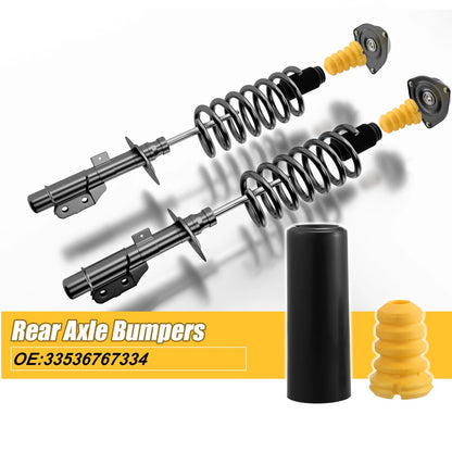Set Rear Jounce Bumper for BMW 128i 135i (2008-2013)