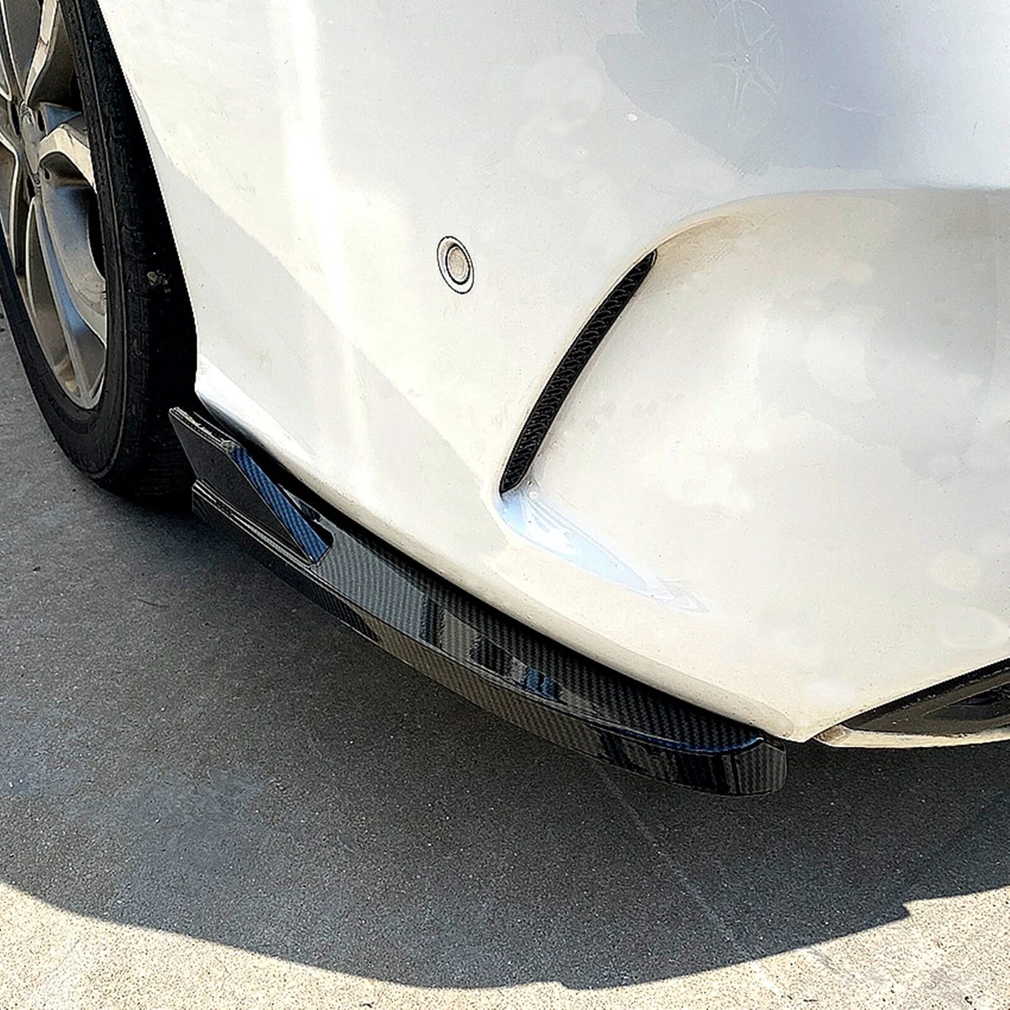 Rear Bumper Side Splitter for Mercedes Benz C-Class W205 (2015-2020)