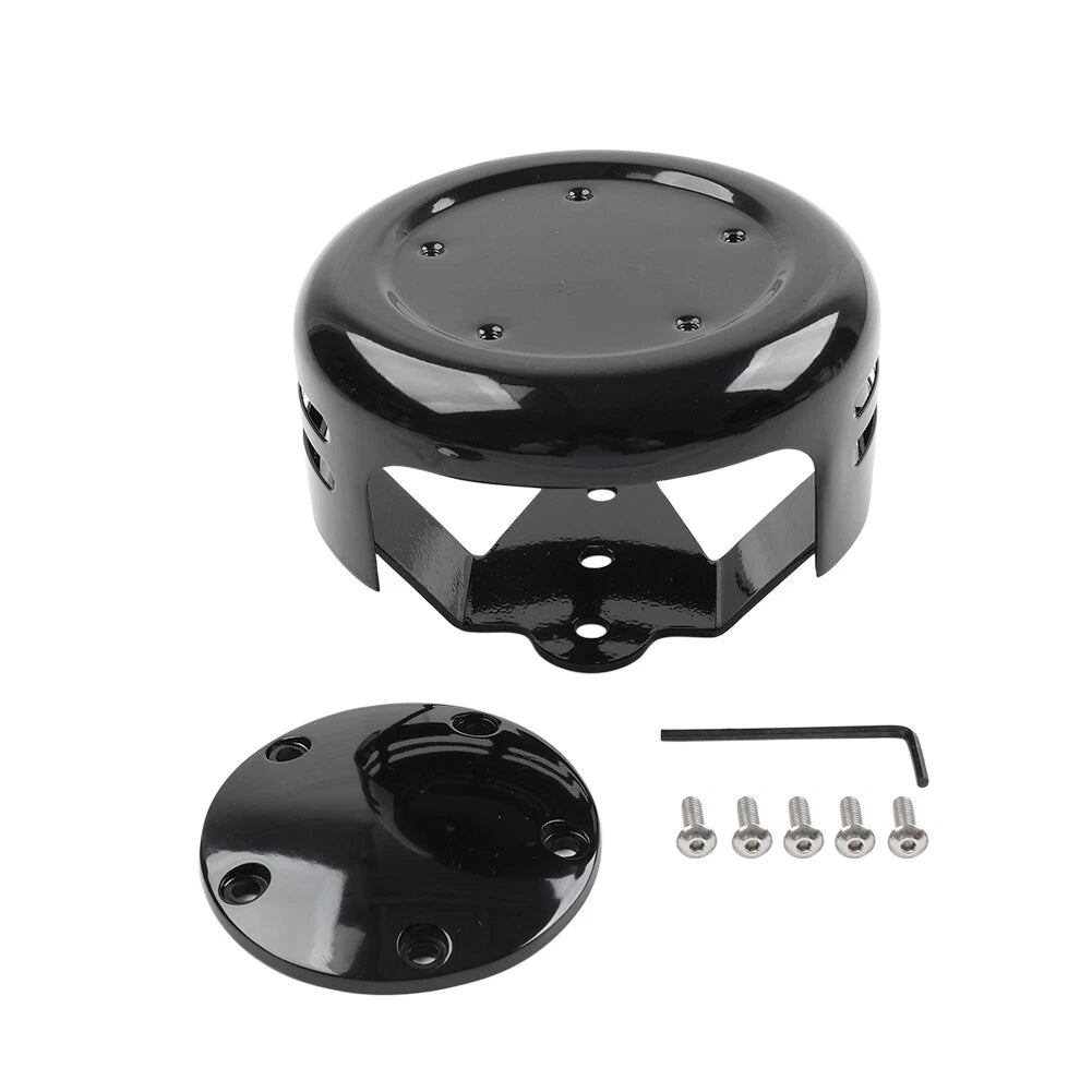Horn Cover w/5 Hole Point Cover Kit for Harley Softail Dyna XL (2000-2023)