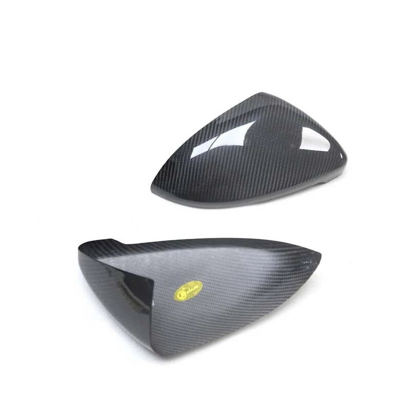 Real Carbon Wing Side Mirror Cover Caps Trim fit For Gof 7 MK7 2016-2018