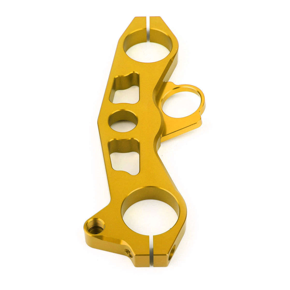 Triple Clamps Upper Top Clamp for Kawasaki ZX6R (2009-2012) Gold E8