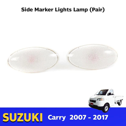 Pair Side Marker Lights Lamp Assembly Fits Suzuki Carry Mini Truck 2008-2018 D05