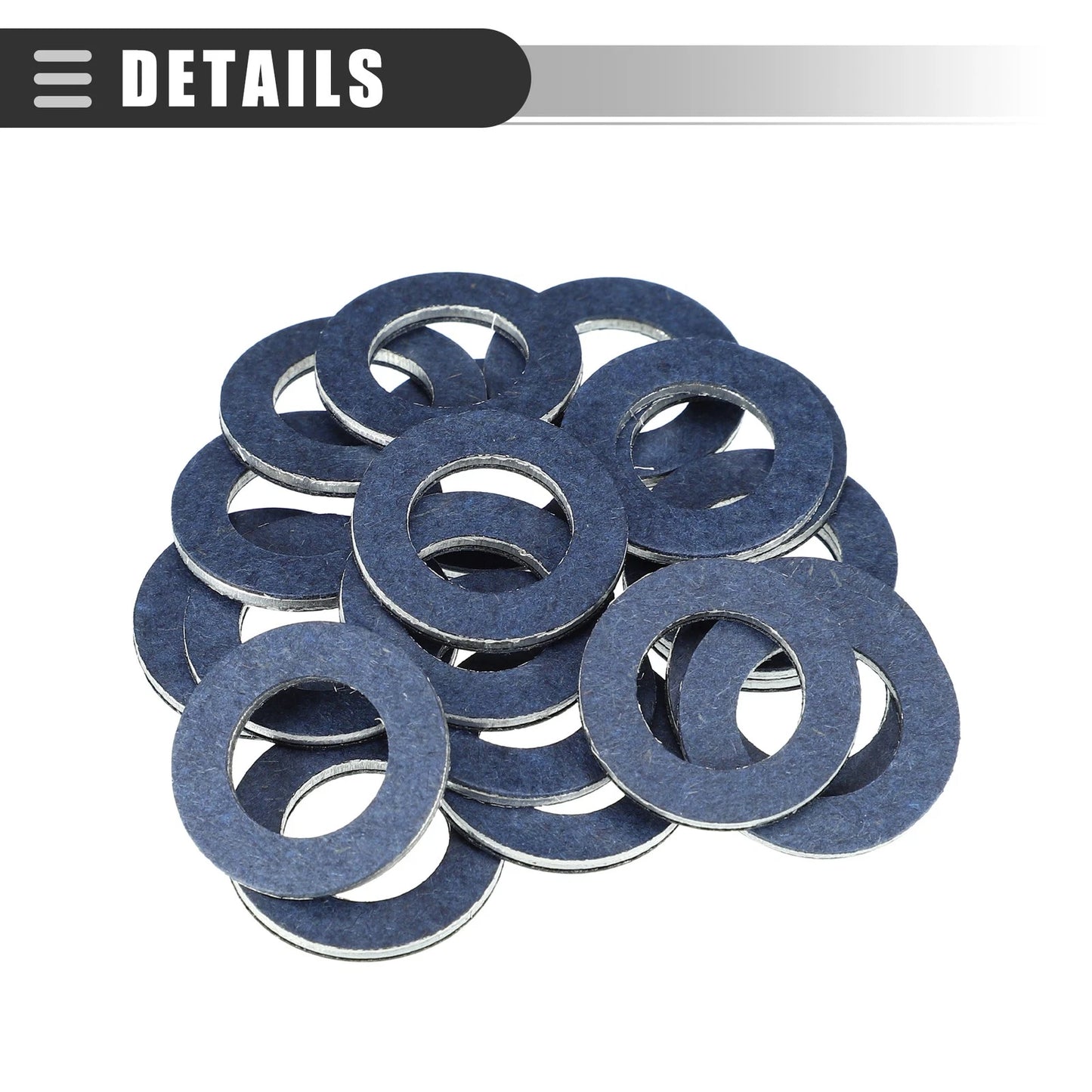20 x Car Oil Drain Plug Gaskets for Scion TC (2005-2016) Blue