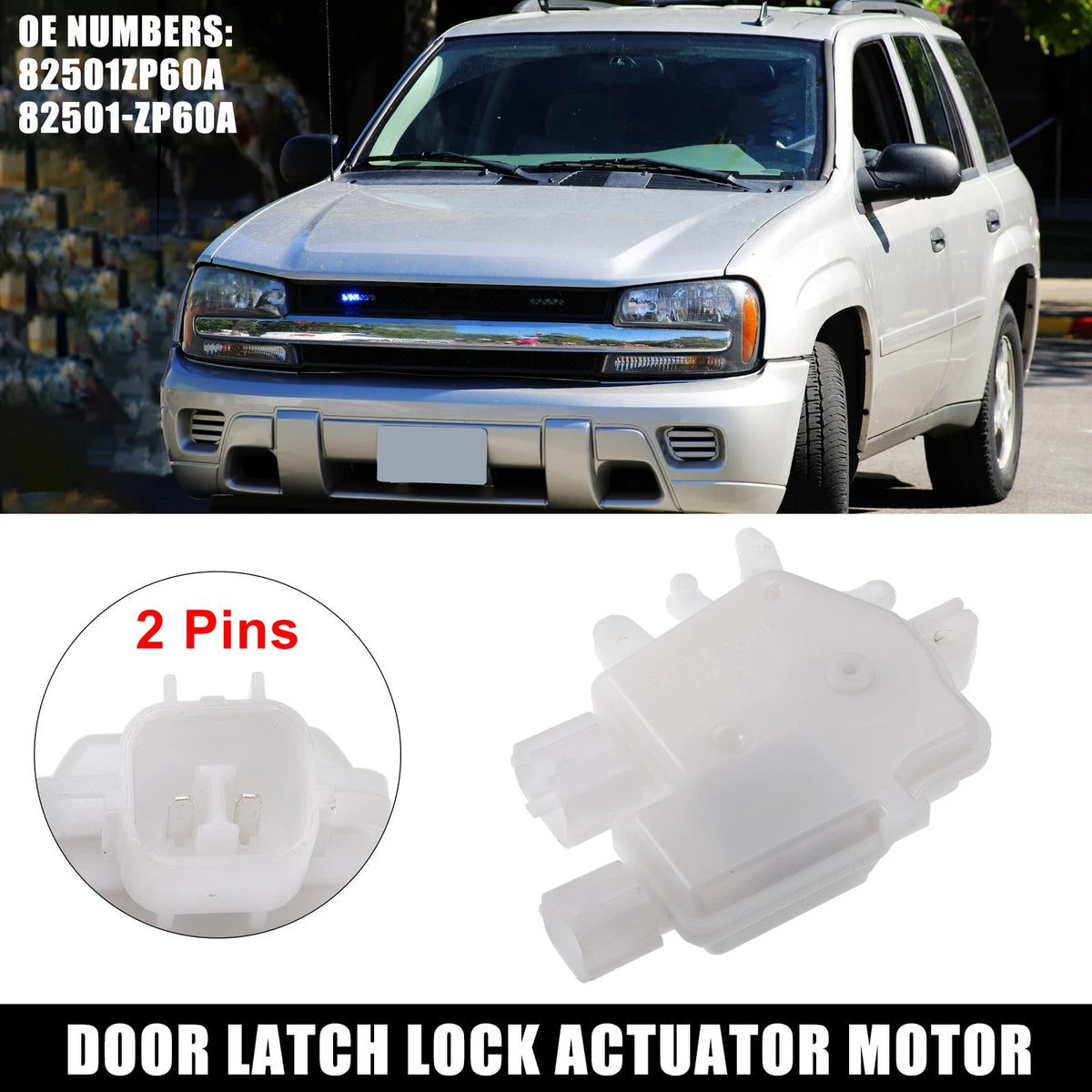 Rear Left Door Lock Actuator Motor for Nissan Frontier (2005-2023)