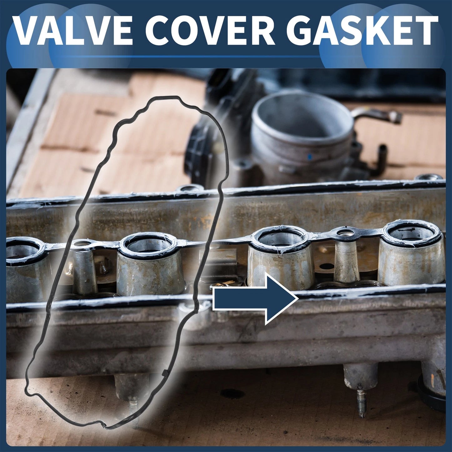 Valve Cover Gasket for Mini Cooper Base, S 1.6L (2007)
