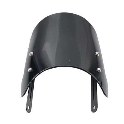 Black Windshield for MOTO GUZZI V7 Classic V9 Bobber (2016-2023)