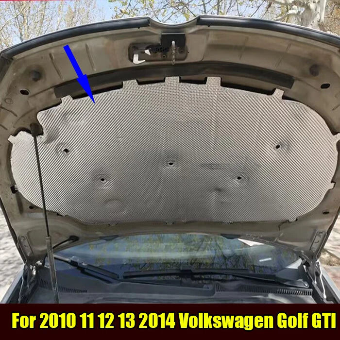 Heat Shield Hood Insulation Pad Liner for Volkswagen Golf GTI (2010–2014)
