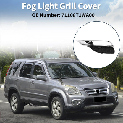 Front Left Fog Light Grill for Honda CRV (2015-2016)