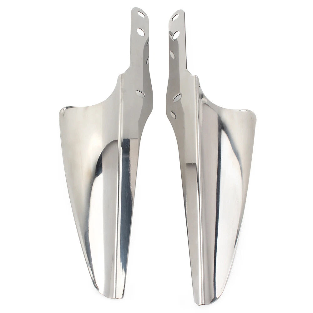 Front Fork Wind Deflectors for Harley Touring Street Glide Road King (2009-2023)