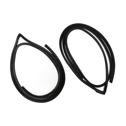 Door Rubber Seal Weatherstrip Rear L+R Fits Datsun 1200 Sunny B110 4D Sedan D06