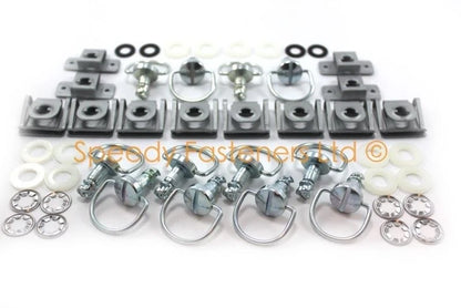 12 x dzus Clips for Renault Clio V6 Engine Bay & Front Tray Cover