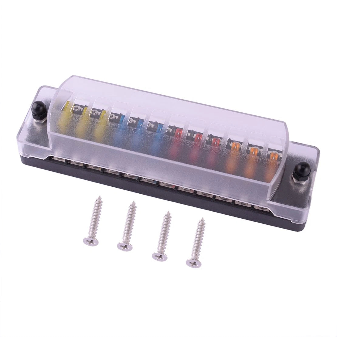 12 Way 32V Car Power Distribution Fuse Holder Block Universal