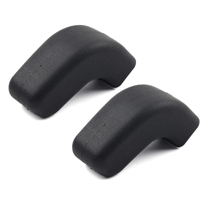 Black Front Bumper Tow Hook Cover for Jeep Wrangler JK JL JT (2007-2023)