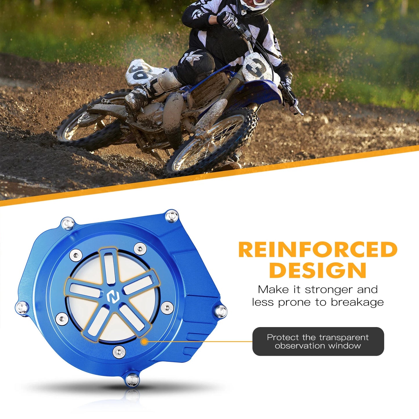 Stator Cover for Yamaha YZ250/YZ250X (1999-2024) Blue