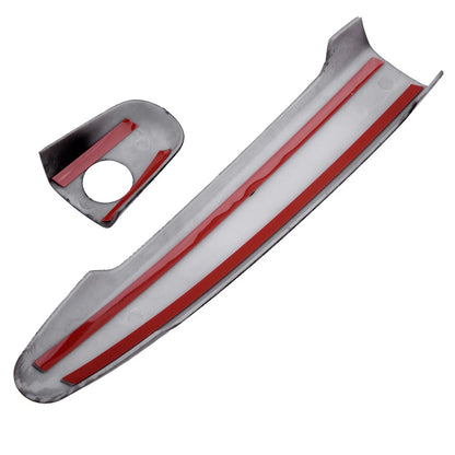 9 x Carbon Fiber Style Side Door Handle Covers for Toyota Tacoma (2005-2015)