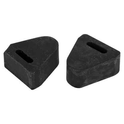Black RH/LH Tailgate Latch Rubber Stop Bumper for Chevrolet Silverado