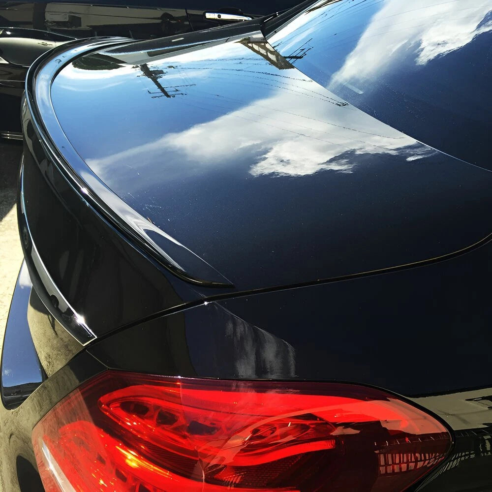 Black Boot Lip Spoiler for SAAB 42983 Sedan