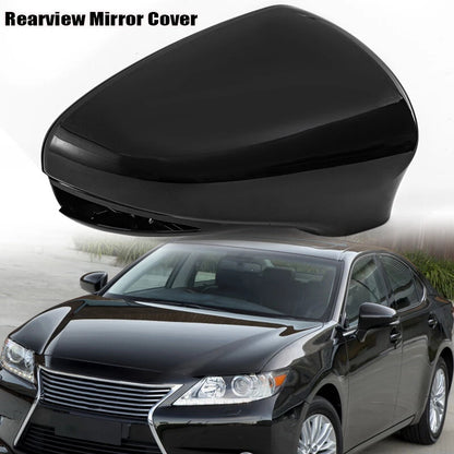 Black Outer Mirror Covers for Lexus ES350 GS350 IS350 (2013-2018) 1 x Set