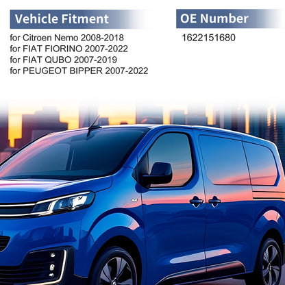 Left Passenger Side Mirror Cover for Citroen Nemo (2008-2018)